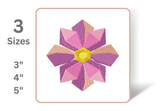 A Designer's Look at Geometric Flower for Holiday Crafting