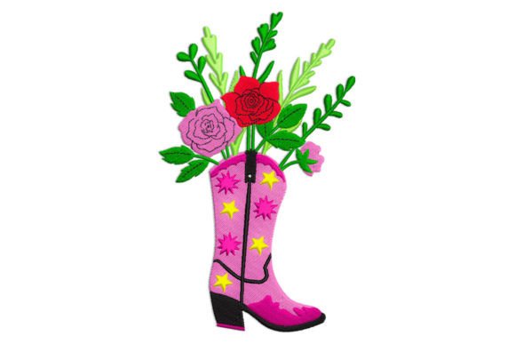 A Designer’s Review: Cowgirl Boot with Roses Embroidery