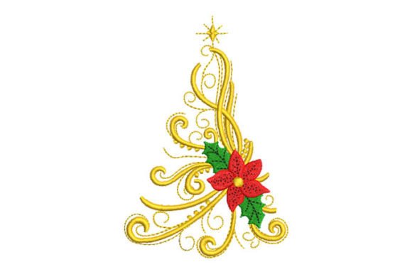 A Holiday Embroidery Design with Real Crafting Character