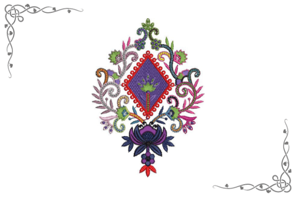 Creative Patch: A Versatile Embroidery Design