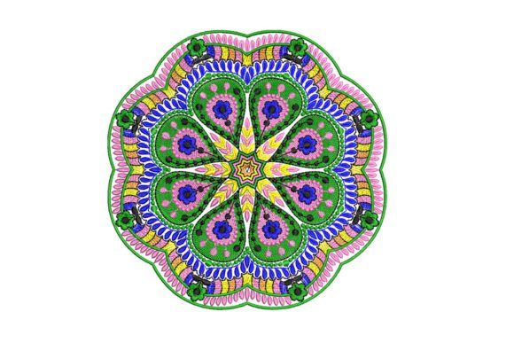 Exploring Mandala Motif for Embroidery Projects
