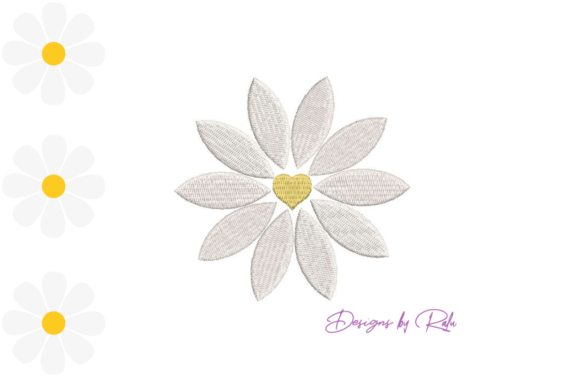 Heart Daisy Flower: A Charming Addition to Your Craft Fair