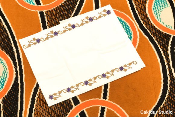 Review of Orange Flowers Border Embroidery Design