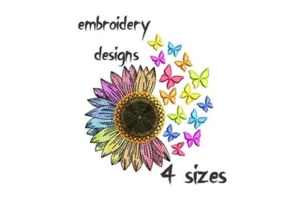 Sunflower Rainbow: A Burst of Color and Charm